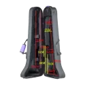 ESTUCHE TROMBON BAJO ORTOLA 8430 FSH NEGRO/MORADO 4