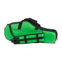 Estojo para Saxofone Alto Forma Ortolá 9901 BGD Verde - Sanganxa.com