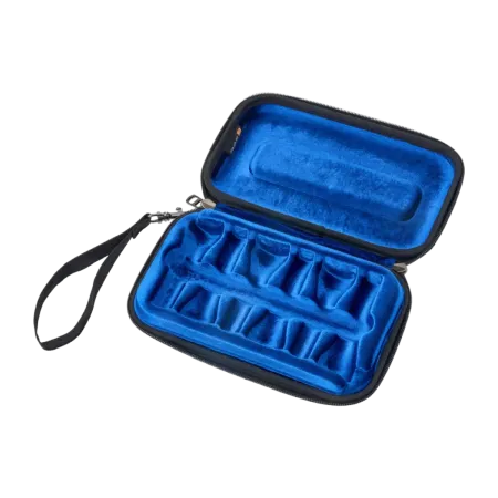 Estojo para 6 boquilhas de trompete Protec BM214 Micro Zip -Sanganxa.com