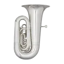 Tuba Zo Thunderbird 6/4 en Do Plateada -sanganxa.com