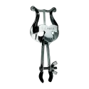 Suporte para trompete de marcha Braçadeira de suporte para trompete de samba 9112SM cromado - - sanganxa.como.https://desar