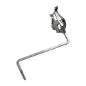 Suporte para Saxofone Samba Cauda Longa 9121sm Cromado - sanganxa.com