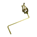 Suporte para Saxofone Samba Cauda Longa 9123SM Banhado a Ouro - sanganxa.com