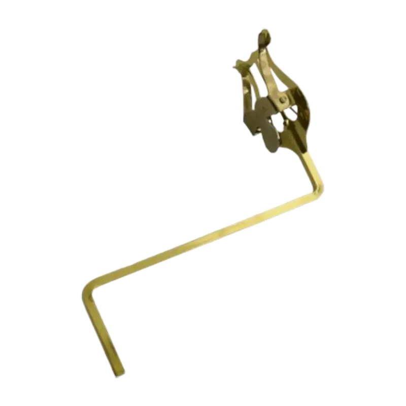 Suporte para Saxofone Samba Cauda Longa 9123SM Banhado a Ouro - sanganxa.com