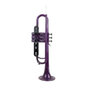 Trompete ZO ABS ZTR30 em Bb Roxo - sanganxa.com