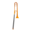 Trombone Zo ABS Laranja Bb Brilho Simples -  sanganxa.com