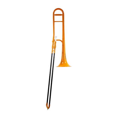 Trombone Zo ABS Laranja Bb Brilho Simples -  sanganxa.com