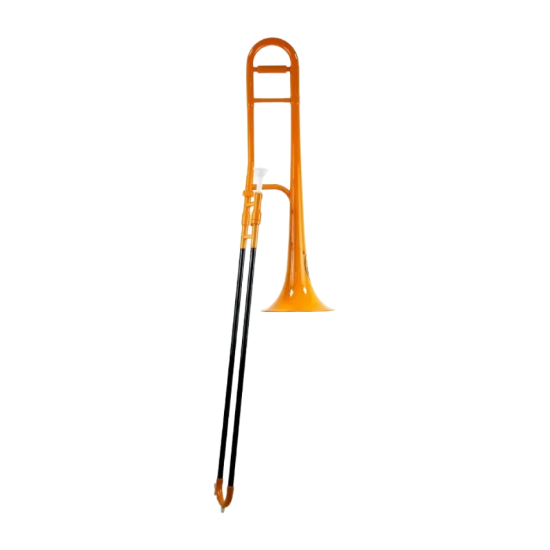 Trombone Zo ABS Laranja Bb Brilho Simples -  sanganxa.com
