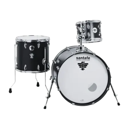 Bateria Santafe Set Compact Bombo de 20" Negro -sanganxa.com