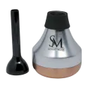 Surdina Trompete Soulo Mute Harmon Base de Cobre -  sanganxa.com