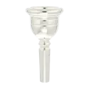 Bocal para tuba Perantucci PT-45 Prata - sanganxa.com