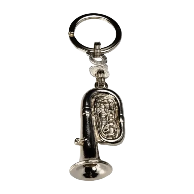 Llavero Gmusical Tuba Nickel -sanganxa.com