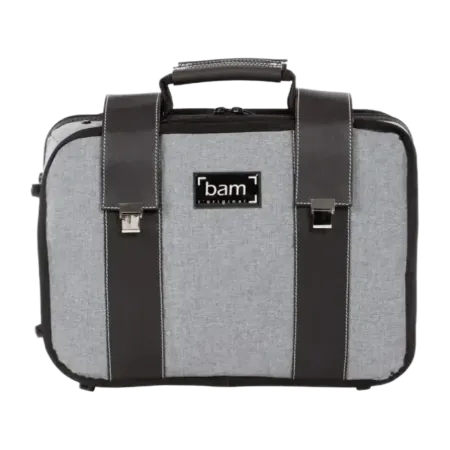 Estojo para Clarinete Bam Flanela Cinza 3027 MGF | Sanganxa Music Store