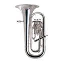 Bombardino Adams E2 0.80 Silver Plated en Sib - Sanganxa.com