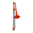 Trombone Simples Pbone Abs Vermelho 700640 In Abs - Sanganxa.com