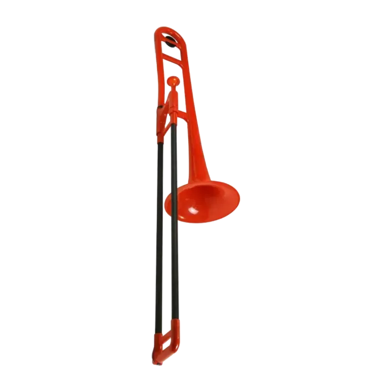 Trombone Simples Pbone Abs Vermelho 700640 In Abs - Sanganxa.com