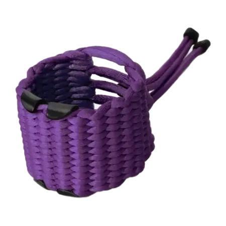 Braçadeira para Sax Soprano ou Requinto Bambú UNA roxo - sanganxa.com