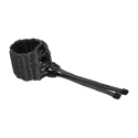 Abraçadeira para saxofone soprano ou requinto Bambú UNA Preto - sanganxa.com