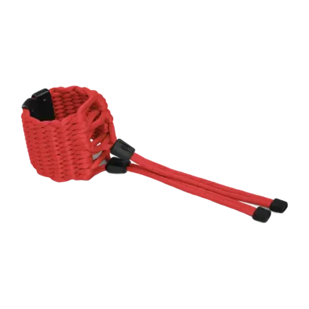 Abraçadeira para Saxofone Tenor em Bambu UNA Vermelho - sanganxa.com