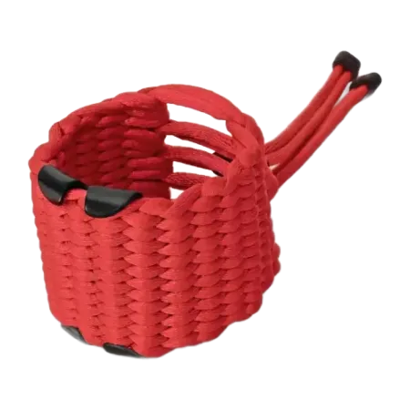 Abraçadeira para Saxofone Tenor em Bambu UNA Vermelho - sanganxa.com