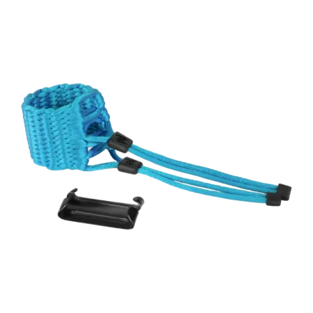 Braçadeira de bambu para clarinete UNA azul claro - sanganxa.com