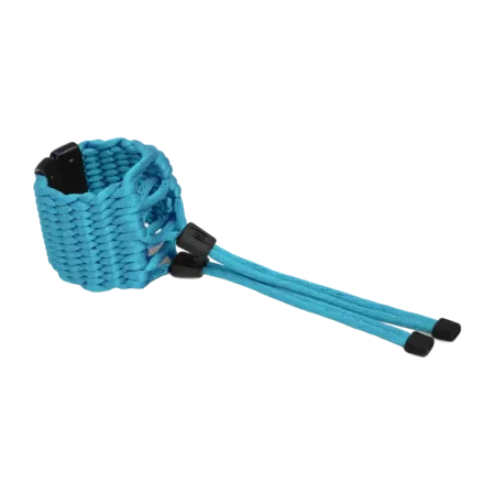 Braçadeira de bambu para clarinete UNA azul claro - sanganxa.com