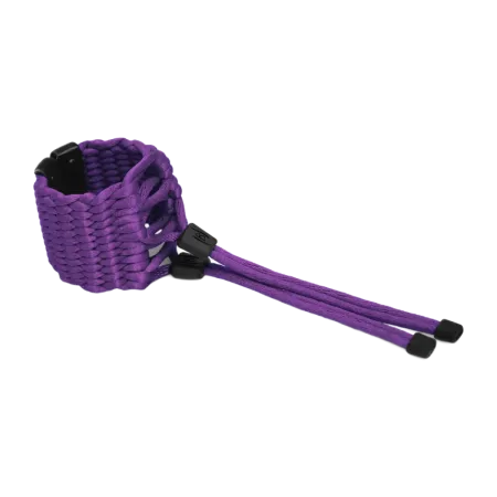 Braçadeira de bambu para clarinete UNA Roxo - sanganxa.com