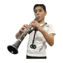 Arnês para clarinete, oboé ou saxofone soprano Jazzlab Clarinet Holder Pro