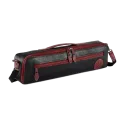 Funda para Estuche Flauta Gard 166-DML-KY piel negra burdeos - sanganxa.com
