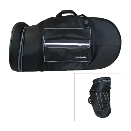 Tuba St Petersburg 202n em Bb Níquel 45 cm - Sanganxa.com