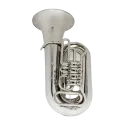 Tuba St Petersburg 202n em Bb Níquel 45 cm - Sanganxa.com