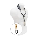 Correia para saxofone BG S20 YBMSH Zen Preto - sanganxa.com