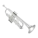 trompete jupiter jtr 500sq banhado a prata