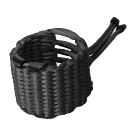 abrazadera clarinete bambu una negra