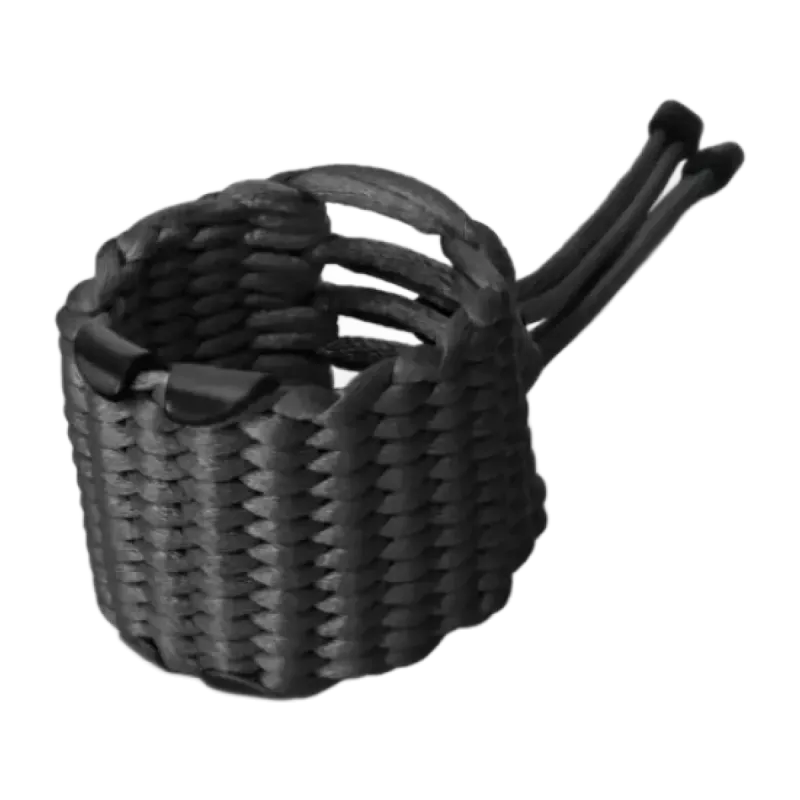 abrazadera clarinete bambu una negra