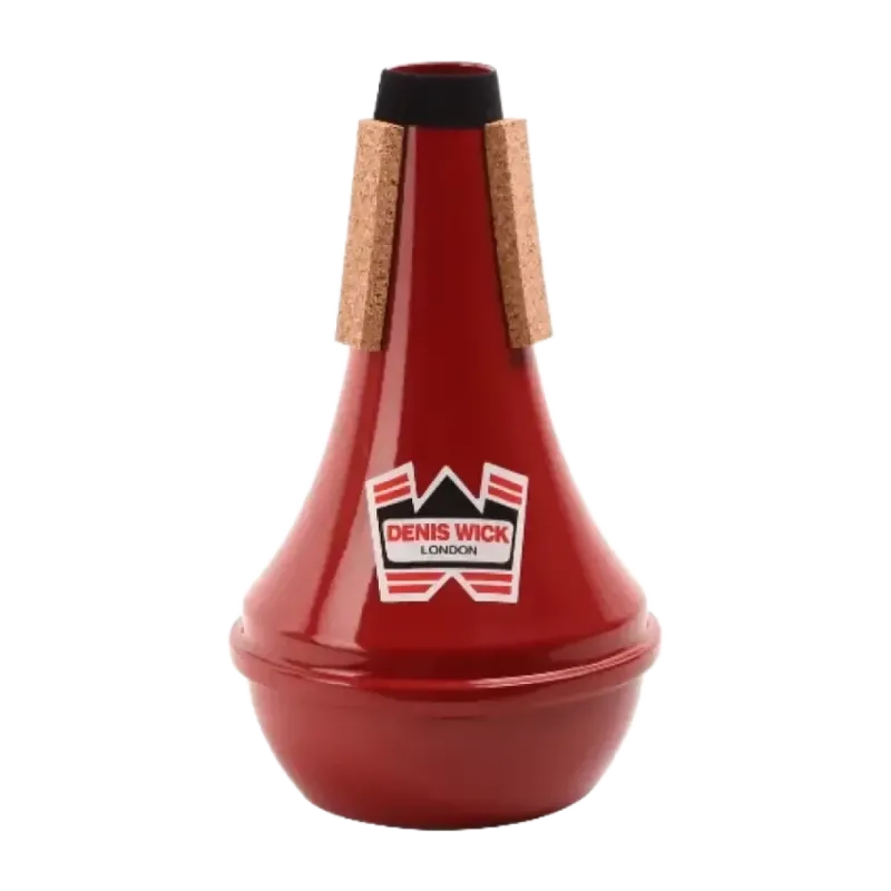 Surdina Trompete Denis Wick 5504R Vermelho Reto -sanganxa.com