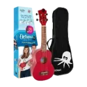 Ukulele Soprano Octopus UK205 RDS Vermelho -Sanganxa.com