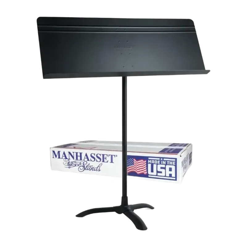 suporte de música para orquestra manhasset mh5101 preto