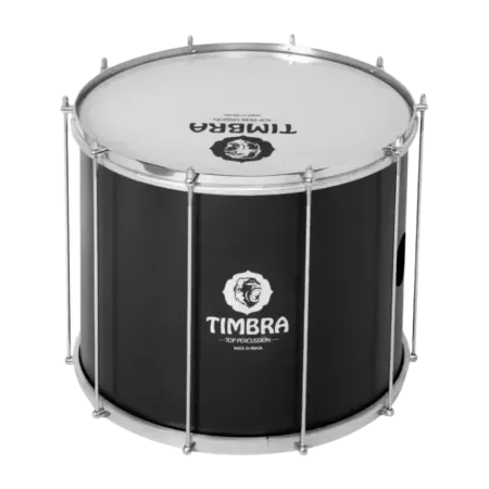 Surdo Timbra 18 "x40 cm Alumínio preto mate 10 div Ti15914