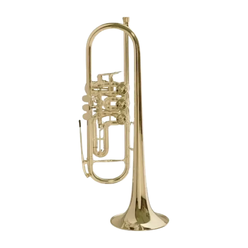 Trompete Oberrauch Milano Bb Latão Bruto