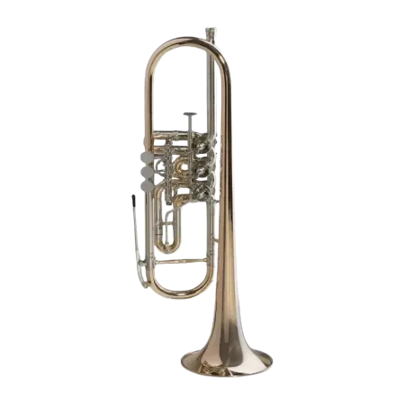 Trompete Oberrauch Venezia Bb Latão Bruto
