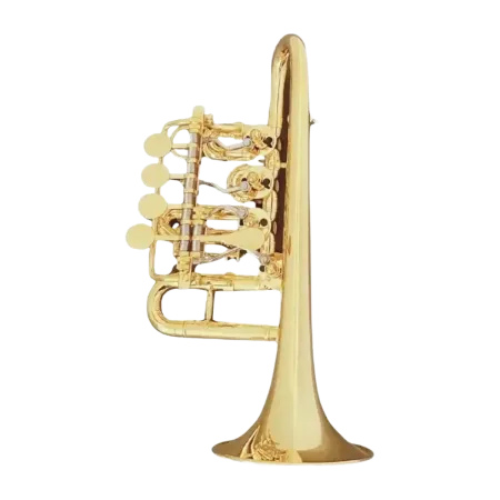 Trompete Piccolo Oberrauch Vivaldi Latão Bruto