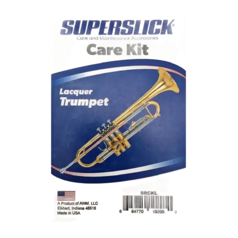 Kit de manutenção para trompete lacado Superslick -sanganxa.com