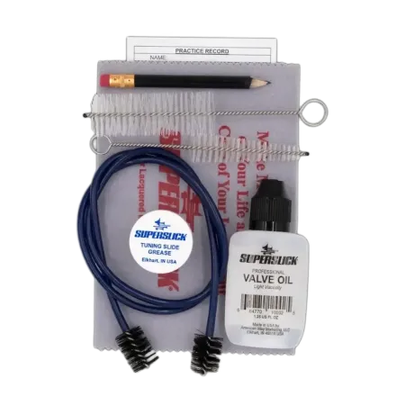 Kit de manutenção para trompete lacado Superslick -sanganxa.com
