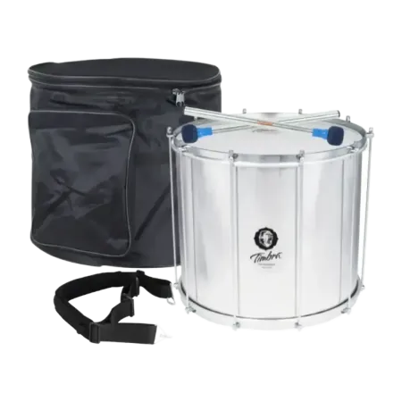 Surdo Pack Timbra 18 "x40cm Ti8236 10 Div mace cover & harness - Sanganxa.com