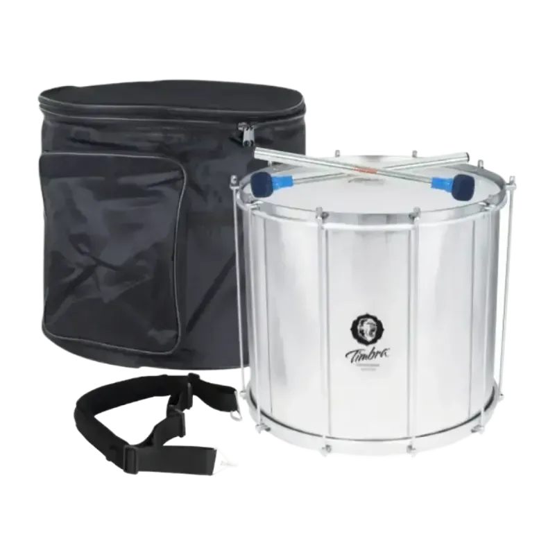Surdo Pack Timbra 18 "x40cm Ti8236 10 Div mace cover & harness - Sanganxa.com