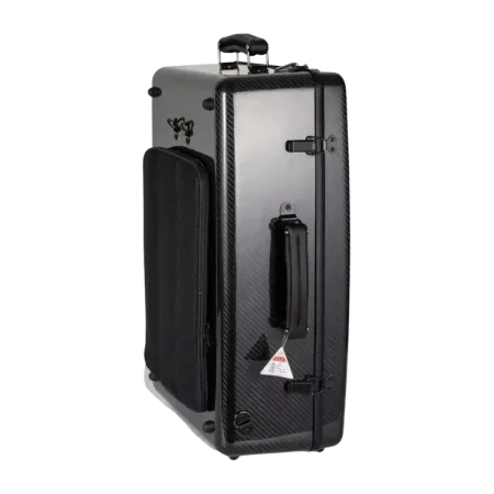 Estojo 4 trompetes Wahnsinn carbono mate e preto