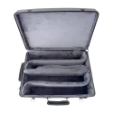Estojo 4 trompetes Wahnsinn carbono mate e preto