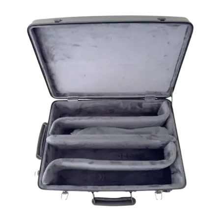 Estojo 4 trompetes Wahnsinn carbono mate e preto