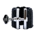Saxofone Barítono Bambu Nova Tourmaline Preto Braçadeira Bambu Nova Tourmaline Preto
